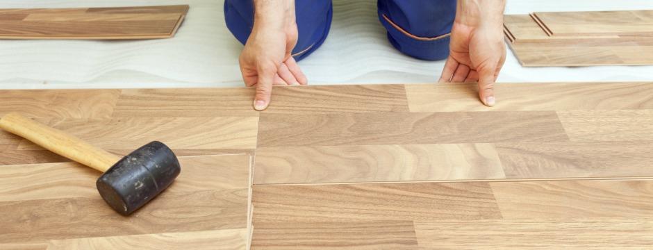Laminate Flooring Or Glued Which, How To Install Laminate Wood Flooring On Concrete Floor